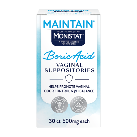 Boric Acid Vaginal Suppositories