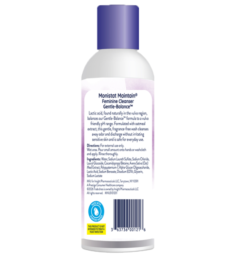 Monistat Maintain Gentle-Balance Wash BOP
